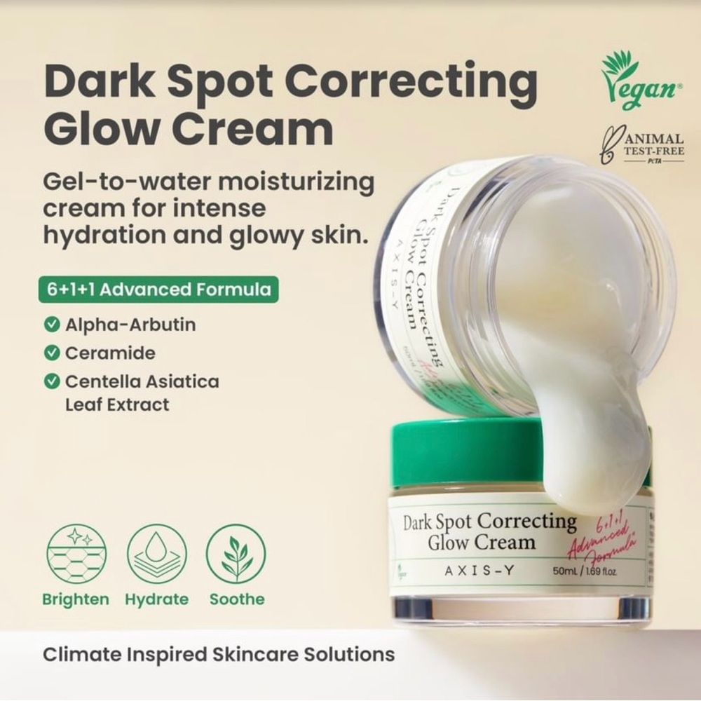 AXIS-Y DARK SPOT CORRECTING GLOW CREAM - BRAND NEW in the box!
